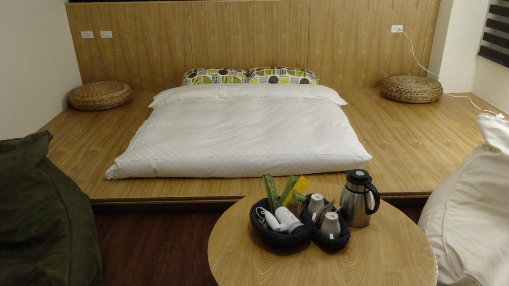 ミャオ G カフェ ホステル 花蓮市 部屋 写真